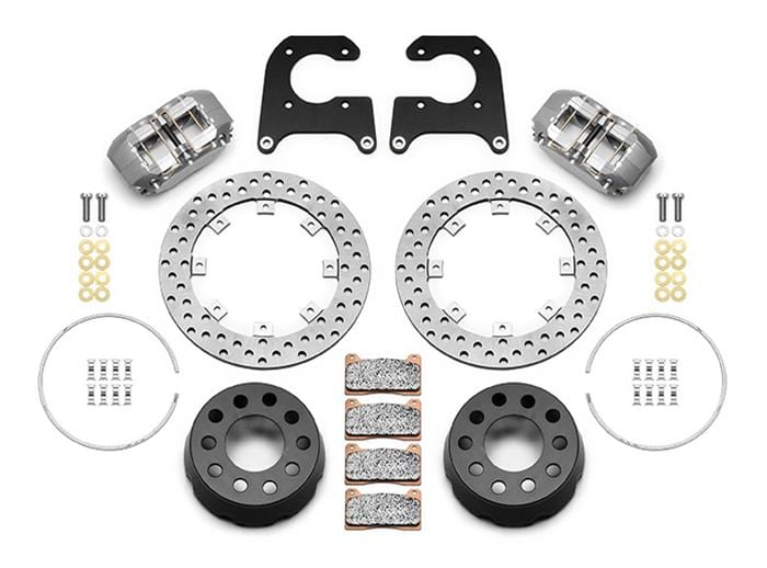 Wilwood Disc Brakes Wilwood DynaPro SA Lug Drive Dynamic Rear Drag Brake Kits 140-12551-D Autofit