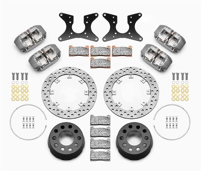 Wilwood Disc Brakes Wilwood DynaPro SA Lug Drive Dynamic Rear Drag Brake Kits 140-12556-D Autofit