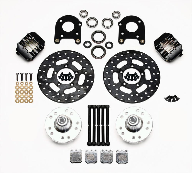 Wilwood Disc Brakes Wilwood DynaPro Single Front Drag Brake Kits 140-1012-D Autofit
