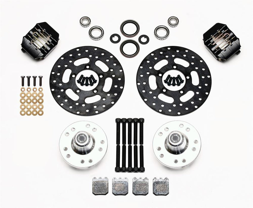 Wilwood Disc Brakes Wilwood DynaPro Single Front Drag Brake Kits 140-4399-BD Autofit