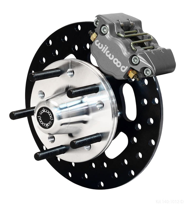 Wilwood Disc Brakes Wilwood DynaPro Single Front Drag Brake Kits 140-4399-BD Autofit