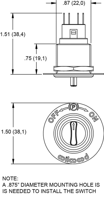 Wilwood Disc Brakes Wilwood EPB Caliper Switch Kits 300-15936 Autofit