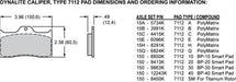 Wilwood Disc Brakes Wilwood Forged Billet Dynalite Internal Brake Calipers 120-13844-RD Autofit