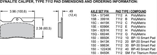 Wilwood Disc Brakes Wilwood Forged Billet Dynalite Internal Brake Calipers 120-13846-BK Autofit