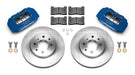 Wilwood Disc Brakes Wilwood Forged DPHA Front Caliper and Rotor Kits 140-12996-CB Autofit