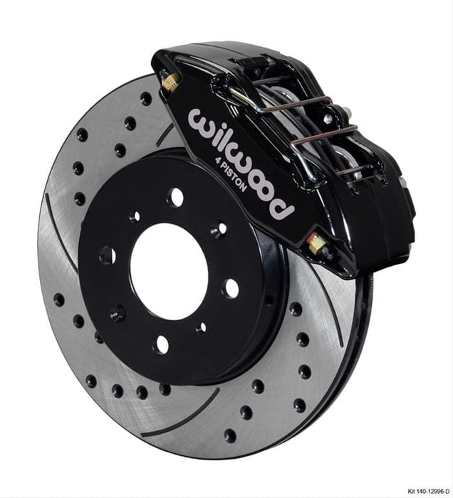 Wilwood Disc Brakes Wilwood Forged DPHA Front Caliper and Rotor Kits 140-12996-D Autofit