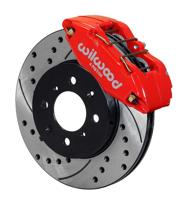 Wilwood Disc Brakes Wilwood Forged DPHA Front Caliper and Rotor Kits 140-12996-DR Autofit