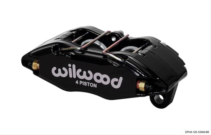 Wilwood Disc Brakes Wilwood Forged DPHA Front Calipers 120-12949-BK Autofit