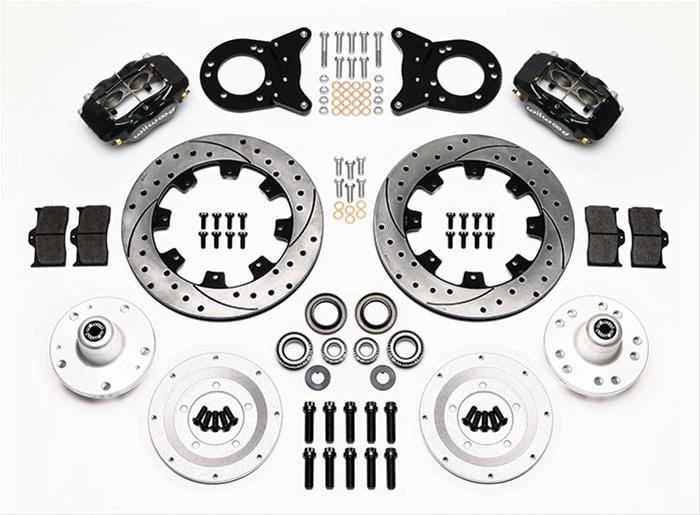 Wilwood Disc Brakes Wilwood Forged Dynalite Big Brake Front Brake Kits 140-11072-D Autofit