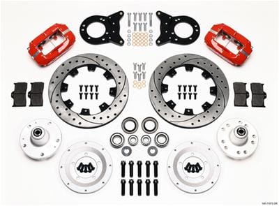 Wilwood Disc Brakes Wilwood Forged Dynalite Big Brake Front Brake Kits 140-11072-DR Autofit