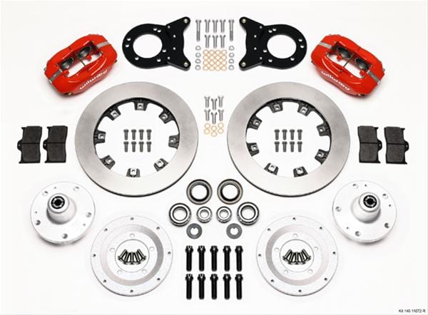Wilwood Disc Brakes Wilwood Forged Dynalite Big Brake Front Brake Kits 140-11072-R Autofit