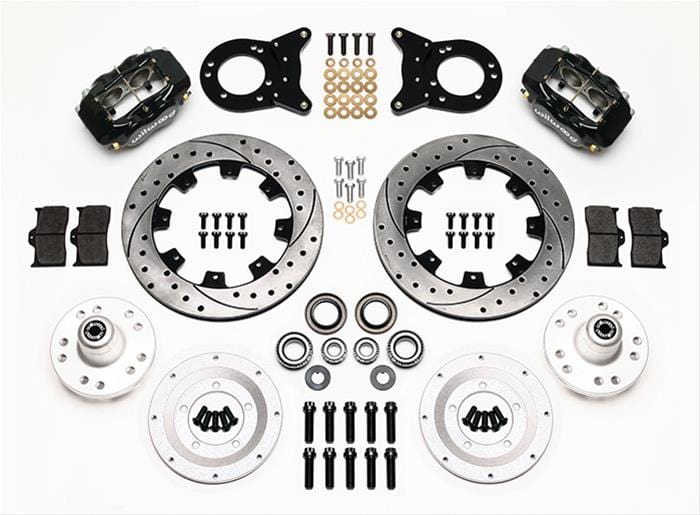 Wilwood Disc Brakes Wilwood Forged Dynalite Big Brake Front Brake Kits 140-11074-D Autofit