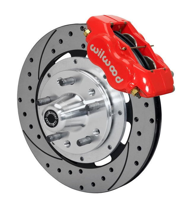 Wilwood Disc Brakes Wilwood Forged Dynalite Big Brake Front Brake Kits 140-11074-DR Autofit