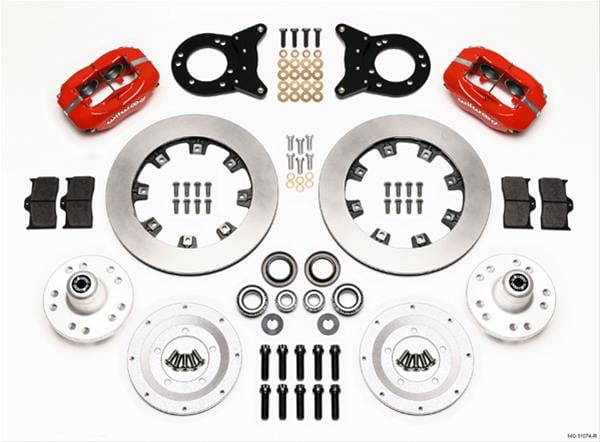 Wilwood Disc Brakes Wilwood Forged Dynalite Big Brake Front Brake Kits 140-11074-R Autofit