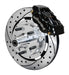 Wilwood Disc Brakes Wilwood Forged Dynalite Big Brake Front Brake Kits 140-11547-D Autofit