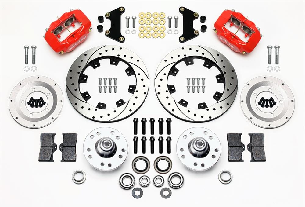 Wilwood Disc Brakes Wilwood Forged Dynalite Big Brake Front Brake Kits 140-11812-DR Autofit