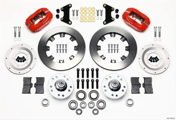 Wilwood Disc Brakes Wilwood Forged Dynalite Big Brake Front Brake Kits 140-11812-R Autofit
