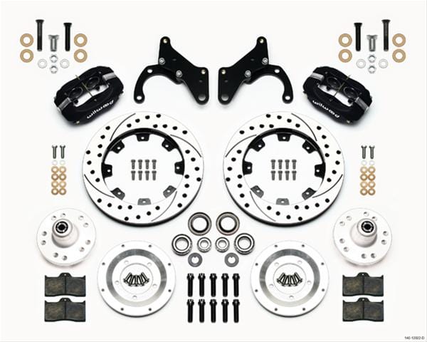 Wilwood Disc Brakes Wilwood Forged Dynalite Big Brake Front Brake Kits 140-12022-D Autofit