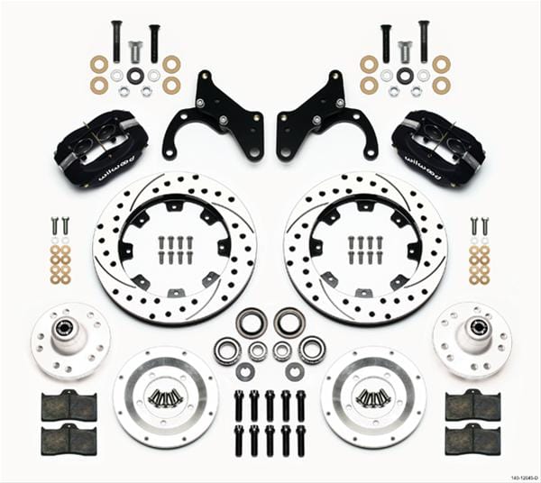 Wilwood Disc Brakes Wilwood Forged Dynalite Big Brake Front Brake Kits 140-12045-D Autofit