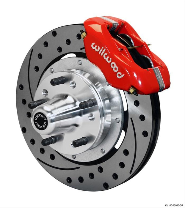 Wilwood Disc Brakes Wilwood Forged Dynalite Big Brake Front Brake Kits 140-12045-DR Autofit
