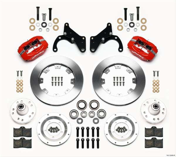 Wilwood Disc Brakes Wilwood Forged Dynalite Big Brake Front Brake Kits 140-12045-R Autofit