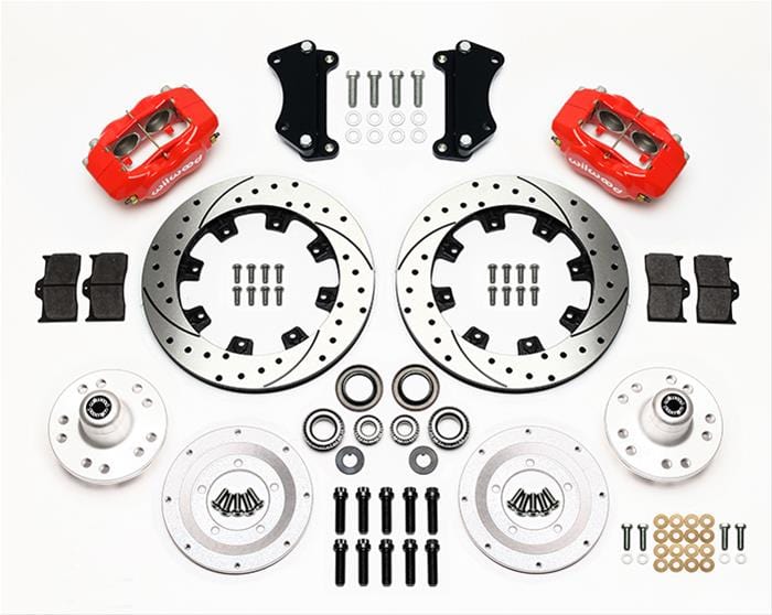 Wilwood Disc Brakes Wilwood Forged Dynalite Big Brake Front Brake Kits 140-12306-DR Autofit