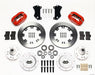 Wilwood Disc Brakes Wilwood Forged Dynalite Big Brake Front Brake Kits 140-12306-R Autofit