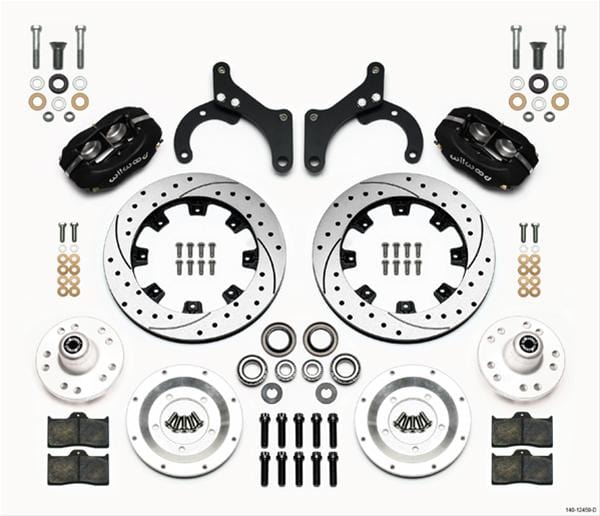 Wilwood Disc Brakes Wilwood Forged Dynalite Big Brake Front Brake Kits 140-12459-D Autofit