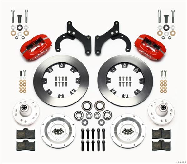 Wilwood Disc Brakes Wilwood Forged Dynalite Big Brake Front Brake Kits 140-12459-R Autofit