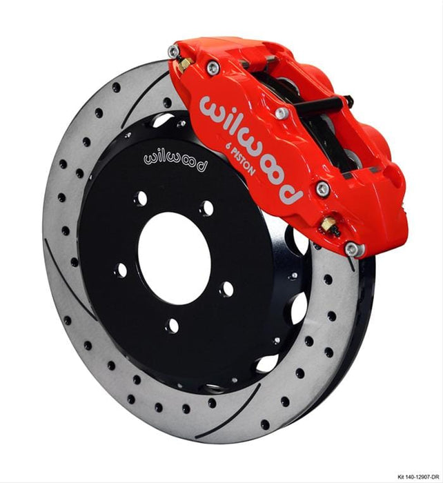 Wilwood Disc Brakes Wilwood Forged Dynalite Big Brake Front Brake Kits 140-12907-DR Autofit