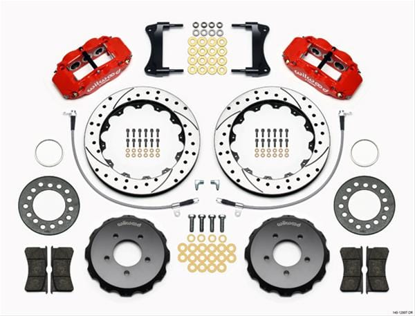 Wilwood Disc Brakes Wilwood Forged Dynalite Big Brake Front Brake Kits 140-12907-DR Autofit