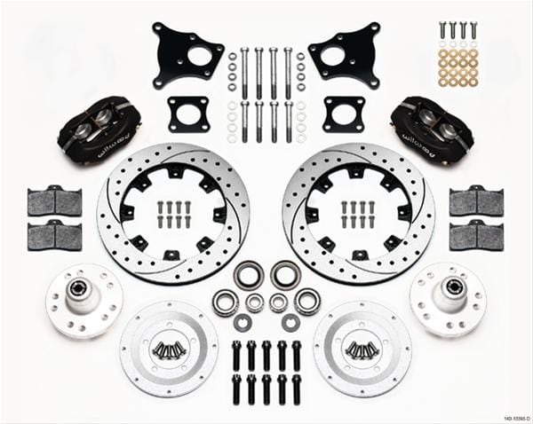 Wilwood Disc Brakes Wilwood Forged Dynalite Big Brake Front Brake Kits 140-13395-D Autofit