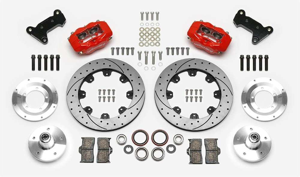 Wilwood Disc Brakes Wilwood Forged Dynalite Big Brake Front Brake Kits 140-14530-DR Autofit