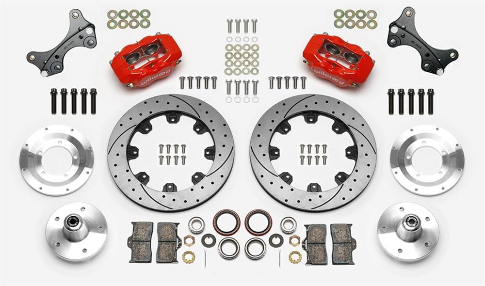 Wilwood Disc Brakes Wilwood Forged Dynalite Big Brake Front Brake Kits 140-14532-DR Autofit