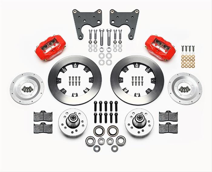 Wilwood Disc Brakes Wilwood Forged Dynalite Big Brake Front Brake Kits 140-15197-R Autofit