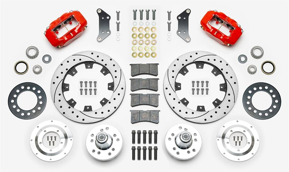 Wilwood Disc Brakes Wilwood Forged Dynalite Big Brake Front Brake Kits 140-15461-DR Autofit