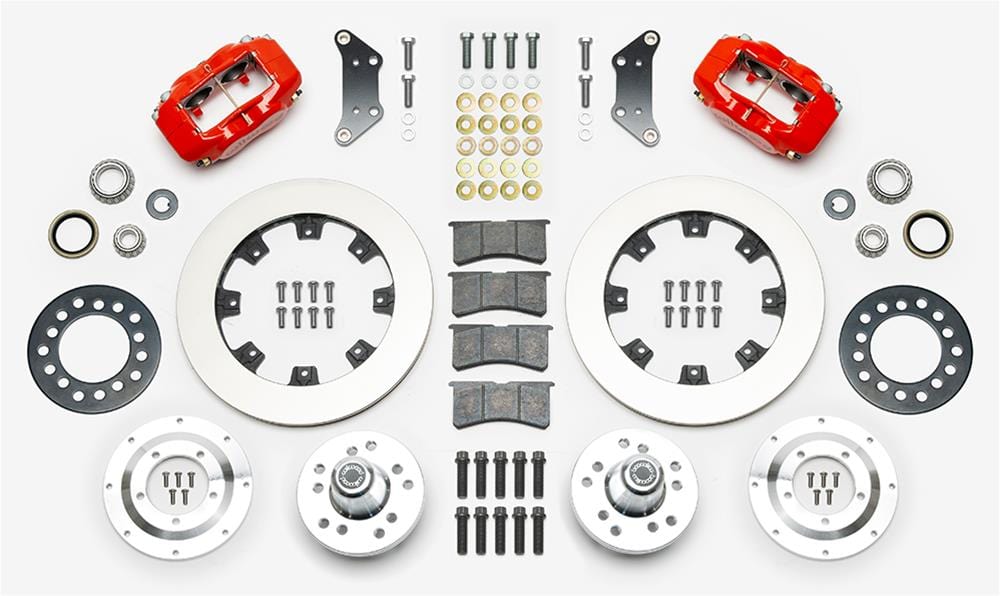 Wilwood Disc Brakes Wilwood Forged Dynalite Big Brake Front Brake Kits 140-15461-R Autofit