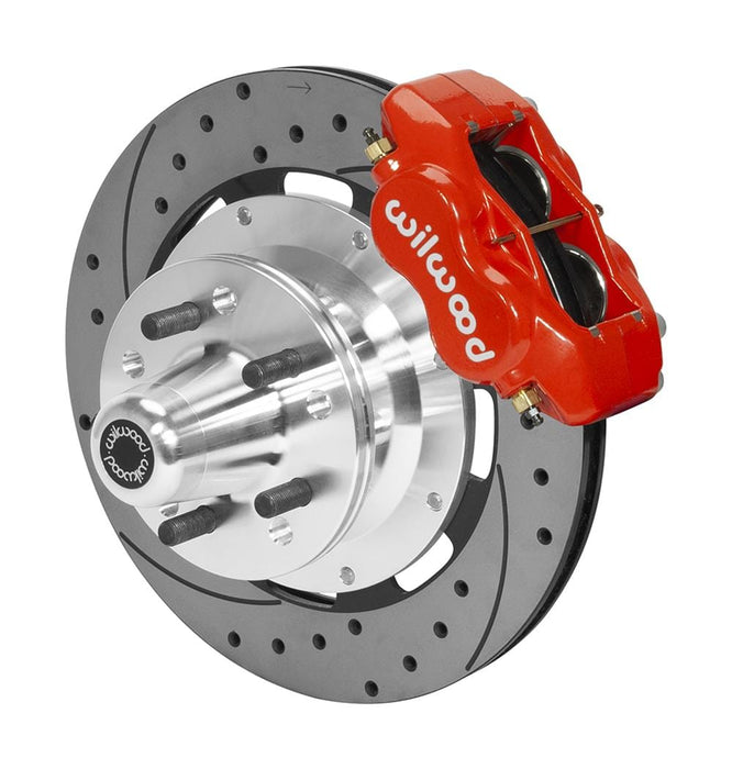 Wilwood Disc Brakes Wilwood Forged Dynalite Big Brake Front Brake Kits 140-15468-DR Autofit