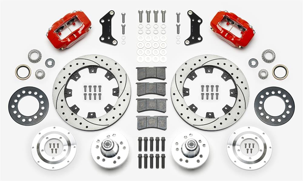 Wilwood Disc Brakes Wilwood Forged Dynalite Big Brake Front Brake Kits 140-15468-DR Autofit