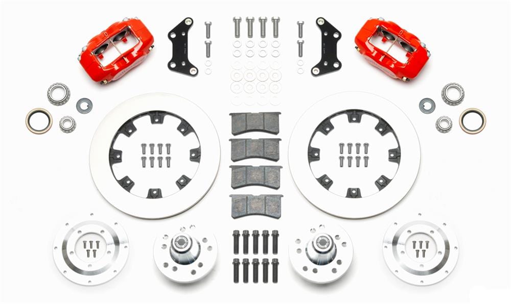 Wilwood Disc Brakes Wilwood Forged Dynalite Big Brake Front Brake Kits 140-15468-R Autofit