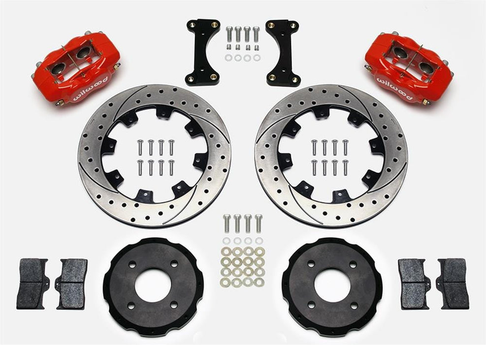 Wilwood Disc Brakes Wilwood Forged Dynalite Big Brake Front Brake Kits 140-7015-DR Autofit