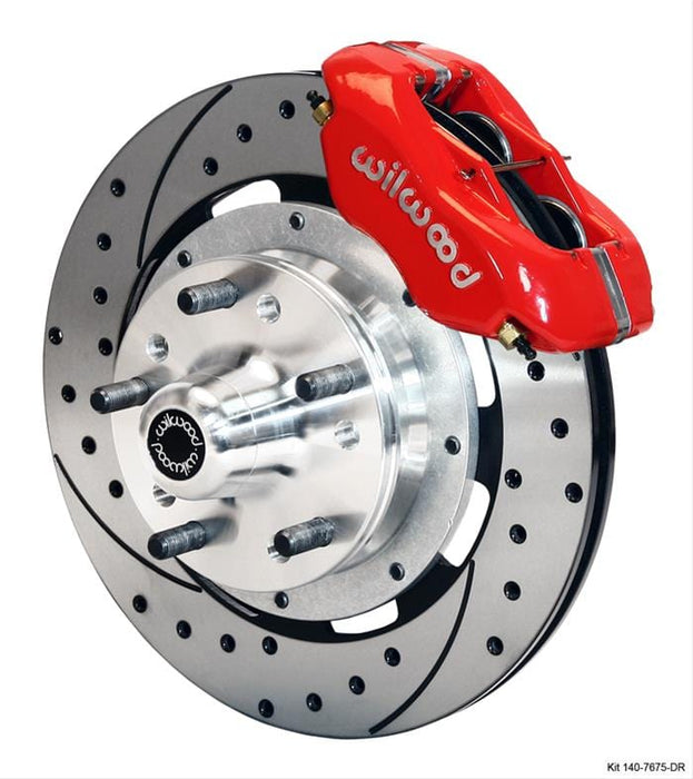 Wilwood Disc Brakes Wilwood Forged Dynalite Big Brake Front Brake Kits 140-7675-DR Autofit