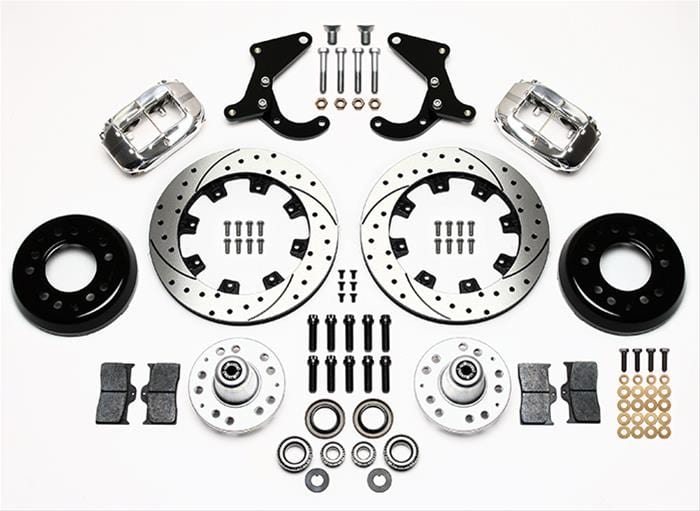 Wilwood Disc Brakes Wilwood Forged Dynalite Big Brake Front Brake Kits 140-7676-DP Autofit