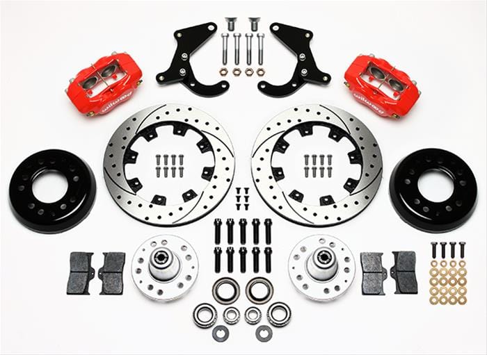 Wilwood Disc Brakes Wilwood Forged Dynalite Big Brake Front Brake Kits 140-7676-DR Autofit