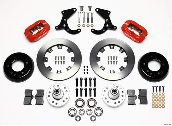 Wilwood Disc Brakes Wilwood Forged Dynalite Big Brake Front Brake Kits 140-7676-R Autofit