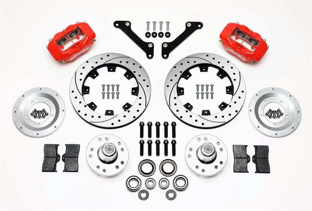 Wilwood Disc Brakes Wilwood Forged Dynalite Big Brake Front Brake Kits 140-8582-DR Autofit