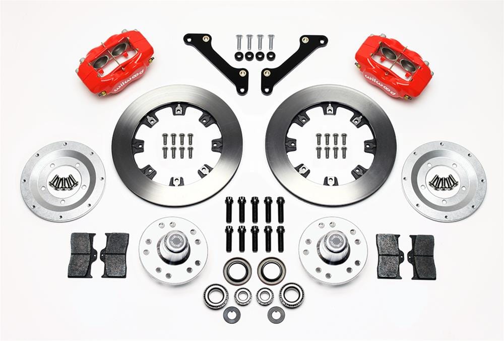Wilwood Disc Brakes Wilwood Forged Dynalite Big Brake Front Brake Kits 140-8582-R Autofit