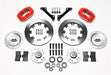 Wilwood Disc Brakes Wilwood Forged Dynalite Big Brake Front Brake Kits 140-8582-R Autofit