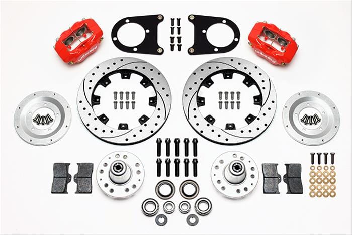 Wilwood Disc Brakes Wilwood Forged Dynalite Big Brake Front Brake Kits 140-8583-DR Autofit