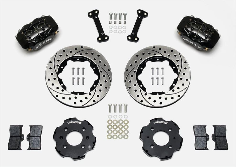 Wilwood Disc Brakes Wilwood Forged Dynalite Big Brake Front Brake Kits 140-8695-D Autofit